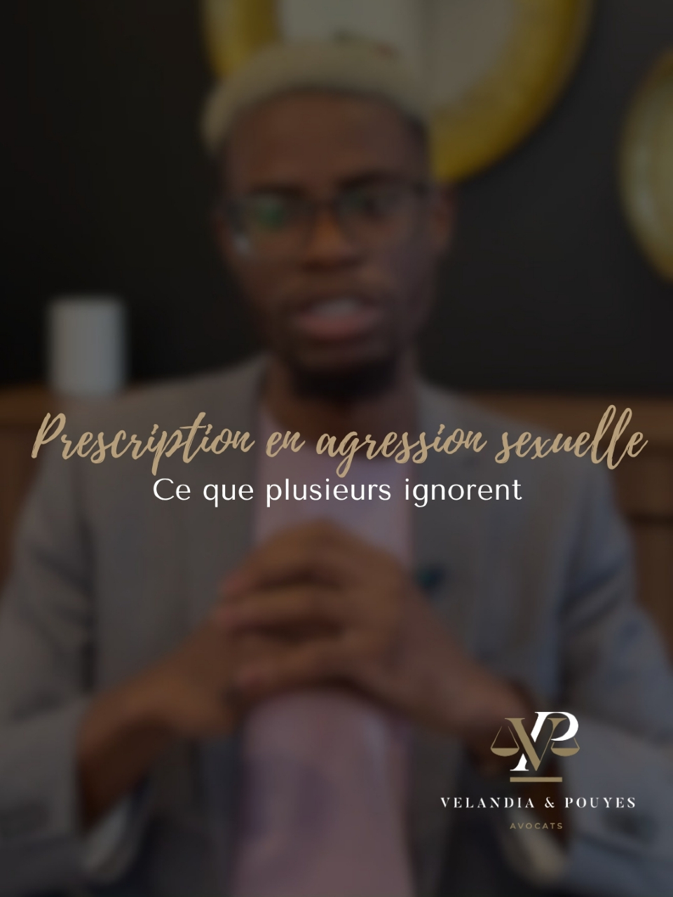 Miniature de la vidéo : Prescription en matière d'agression sexuelle